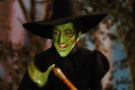 Exploring the Witch Archetype in the Wicked Witch of the West Laughing Gif
